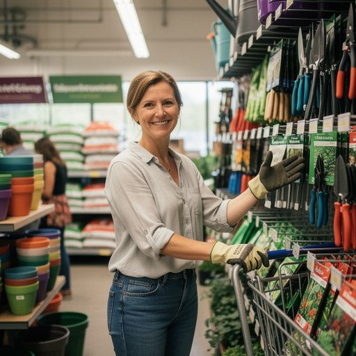 手入れされた野菜畑の全景